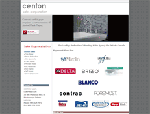 Tablet Screenshot of centonsales.com